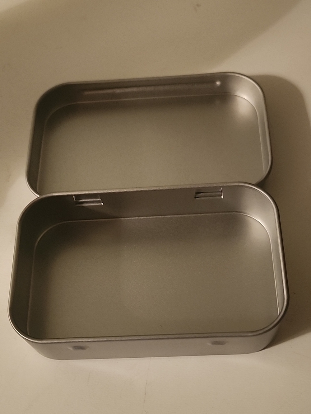 Silver Stackable Storage Hinged Boxes - Picture 3 of 8